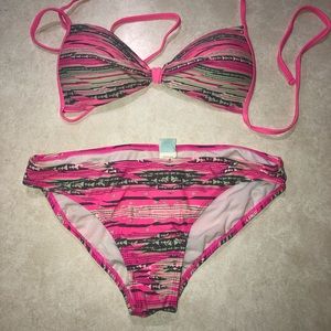 Pink Aztec bikini